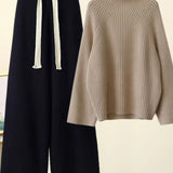 CHERYL - CONJUNTO DE PULÓVER DE INVIERNO OTOÑAL