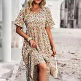 Layla™ - Vestido Impreso Elegante con Escote en V