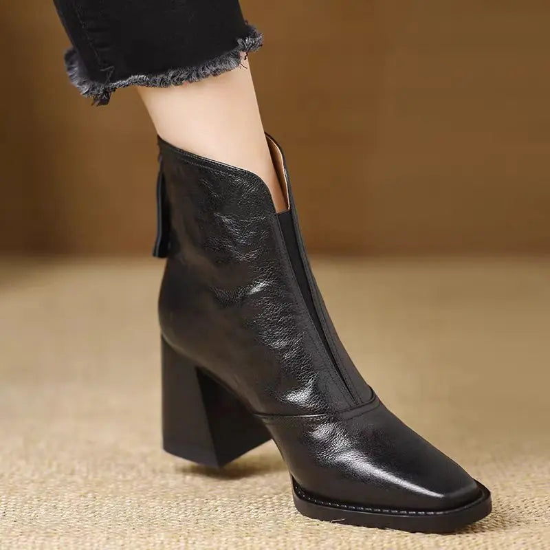 Botines de piel de peluche Aphixta