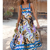 Solana | Vestido Maxi Floral Elegante