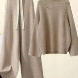 CHERYL - CONJUNTO DE PULÓVER DE INVIERNO OTOÑAL