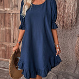 Rebecca | Vestido Casual con Volantes