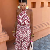 Mickay - Vestido Midi Elegante con Diseño Off-Shoulder