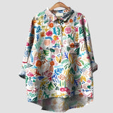 Zanira™ | 2025 – Blusa de Artista Abstracto