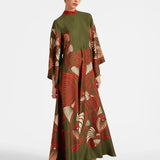 Vestido Maxi Floral Sculpted Elegance™