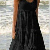 Layla™ - Vestido Mini Sin Mangas Boho