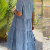 Samantha | Vestido Vuelto con Bolsillos