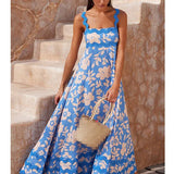 Solana | Vestido Maxi Floral Elegante