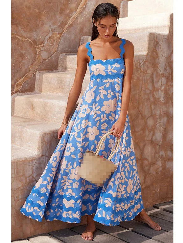 Solana | Vestido Maxi Floral Elegante