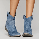 Charlotte - Botas ortopédicas de piel ante