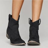 Charlotte - Botas ortopédicas de piel ante