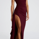 Alina | Elegante Vestido Maxi Sin Tirantes