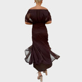Lora Vestido Largo Con Escote En V