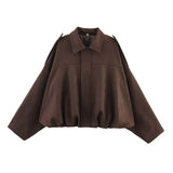 Calvera | Bomber Suede Efecto Premium