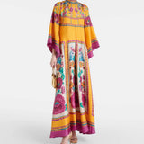 Vestido Maxi Floral Sculpted Elegance™