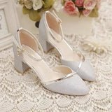 Angela - Sandalias Brillantes Glitter