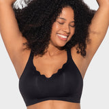 Sujetador push-up sin costuras con efecto alisador