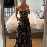 Antonella - Vestido Maxi Leopardo