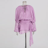 Clarisse - Vestido de Temperamento Streetwear