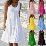 Layla™ - Vestido Mini Sin Mangas Boho