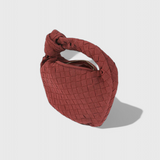 Remi Bolso Mini Woven con Detalle de Nudo