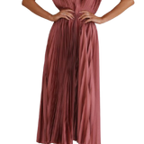 Violeta | Elegante vestido plisado