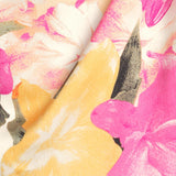 Minirva - Vestido Midi de Cuello Alto con Encanto Floral