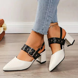 Margot® | Elegant Sandals With Cuban Heels