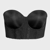 Sujetador sin tirantes con espalda baja