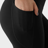 Mallas de entrenamiento con control abdominal, elevación de glúteos y bolsillos