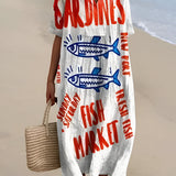 Sardine™ | Vestido Impreso Brisa de Verano