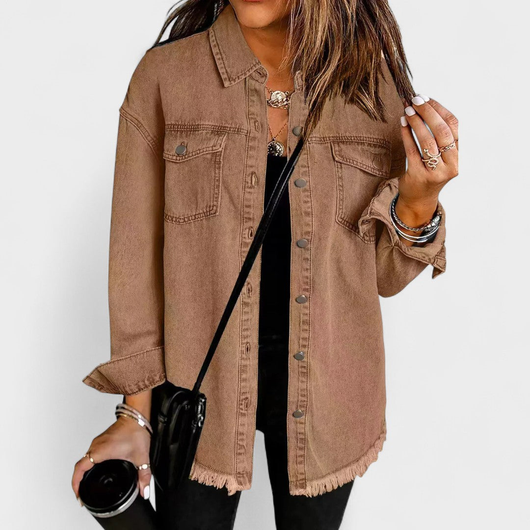 Valeria - Chaqueta vaquera clásica para el día a día