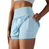 Shorts deportivos 2-en-1