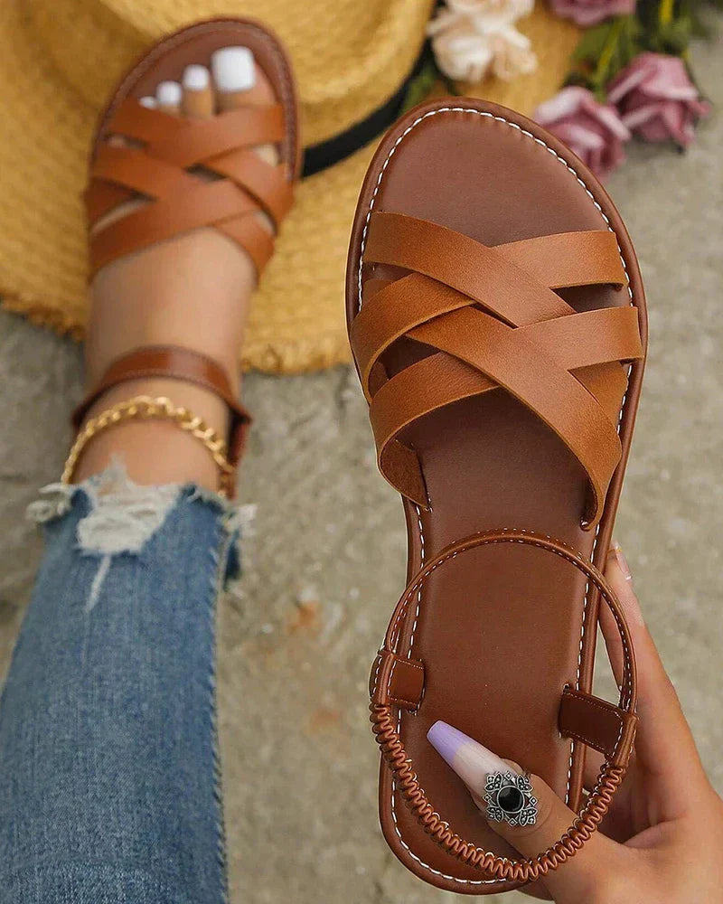Reina® | Orthopedic Crisscross Sandals
