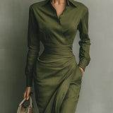 Hera | Vestido maxi entallado elegante