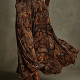 Candelaria | Conjunto vintage y falda maxi