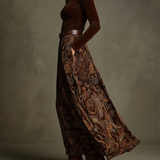 Candelaria | Conjunto vintage y falda maxi