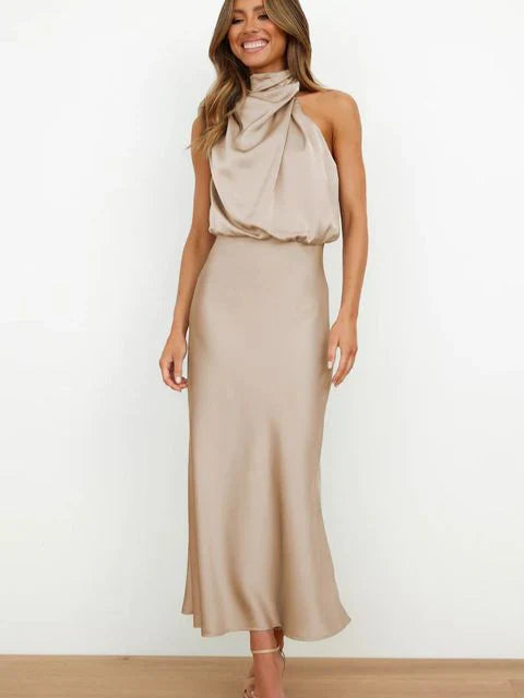 Benthe - Vestido Midi Off-Shoulder