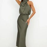 Benthe - Vestido Midi Off-Shoulder