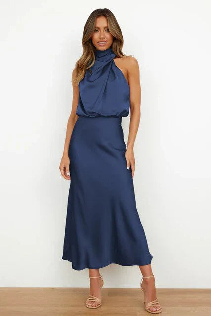 Benthe - Vestido Midi Off-Shoulder