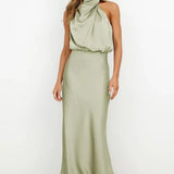 Benthe - Vestido Midi Off-Shoulder