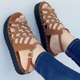 Selene® | Women'S Cutout Toe Platform Sandals Fashion