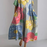 Niamh - Vestido Floral Boho Suelto para Mujeres