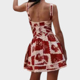Sabella Minivestido con flores