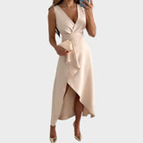 Mila Elegante Vestido Cruzado