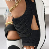 Milagros® | Stylish Sandals With Contrast Insert And Arch Support