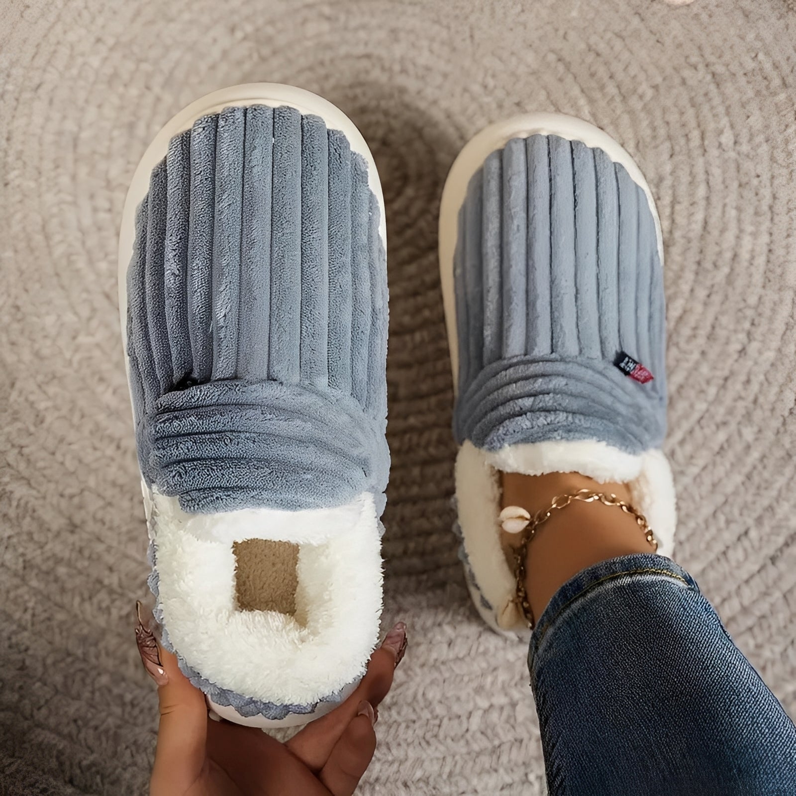 Angèle - Zapatos suaves y cálidos para mujeres