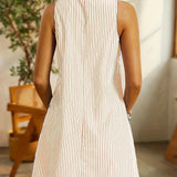 Serena | Vestido Mini a Rayas de Lujo (Casi agotado)