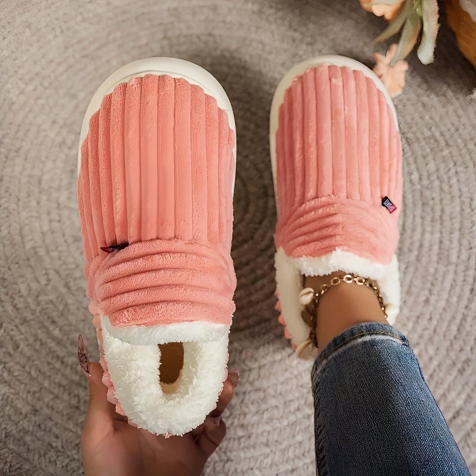 Angèle - Zapatos suaves y cálidos para mujeres