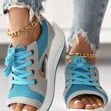 Milagros® | Stylish Sandals With Contrast Insert And Arch Support